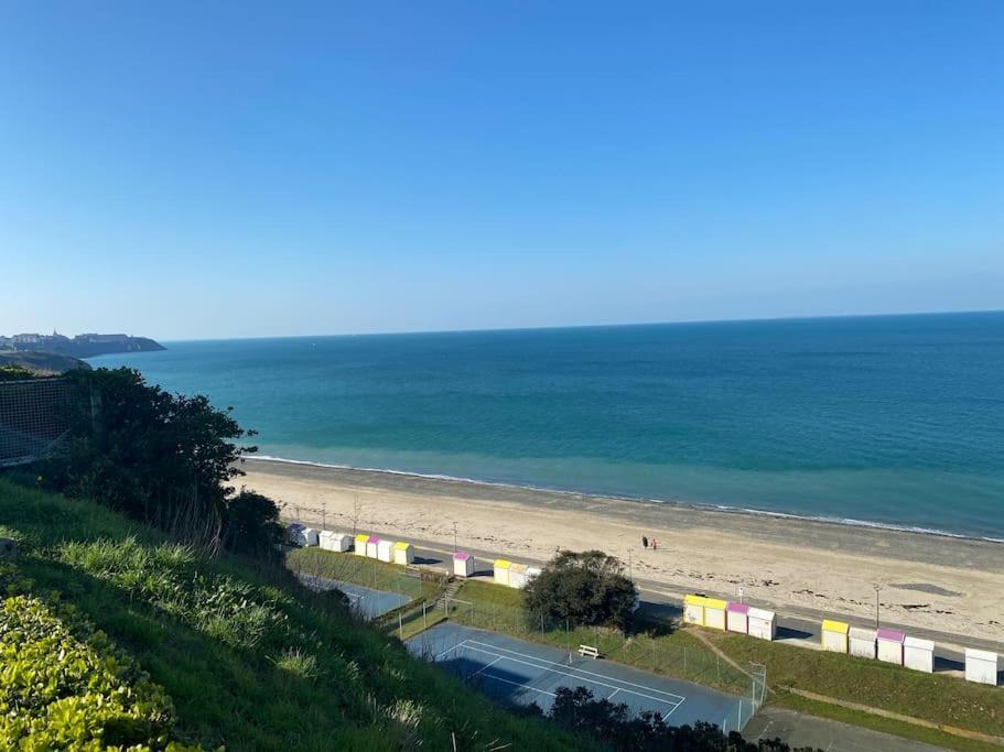 Appartement F1, Refait A Neuf, 150M De La Plage Donville les Bains Bagian luar foto
