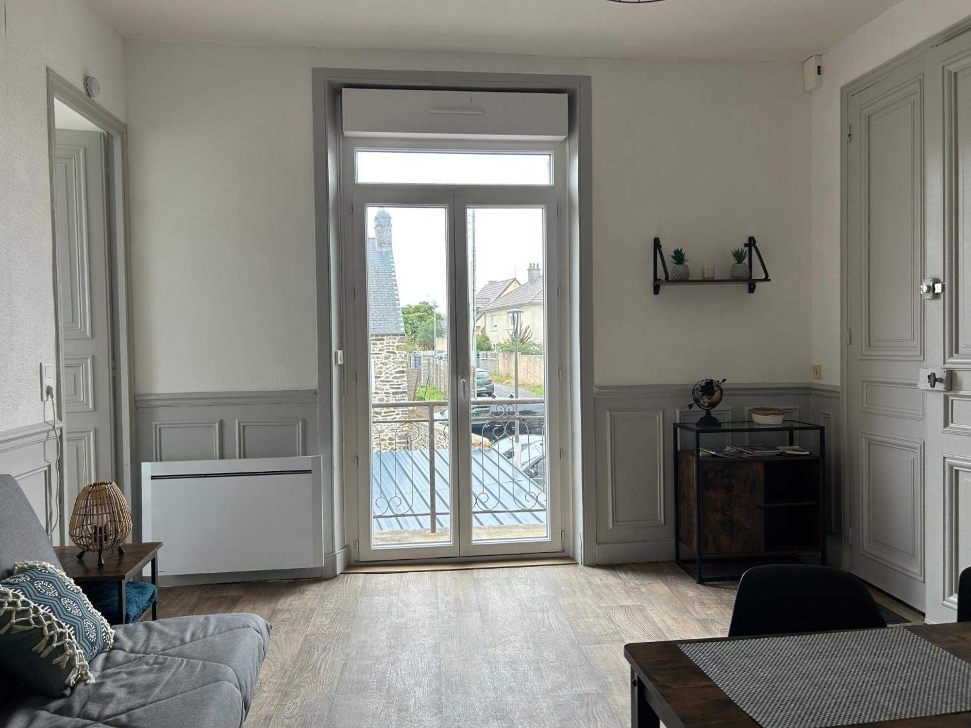 Appartement F1, Refait A Neuf, 150M De La Plage Donville les Bains Bagian luar foto